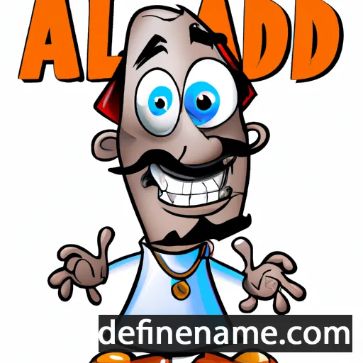 cartoon of the name Adalbod