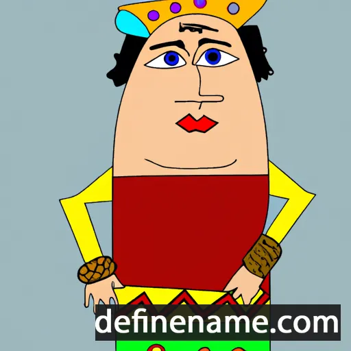 cartoon of the name Adald