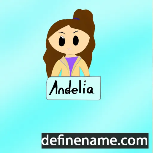 Adalena cartoon