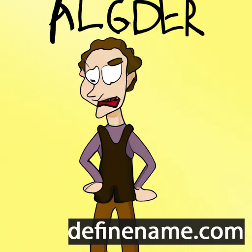 cartoon of the name Adalgern