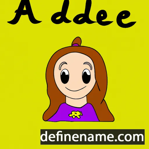 Adalie cartoon