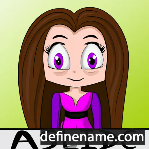 cartoon of the name Adaliese