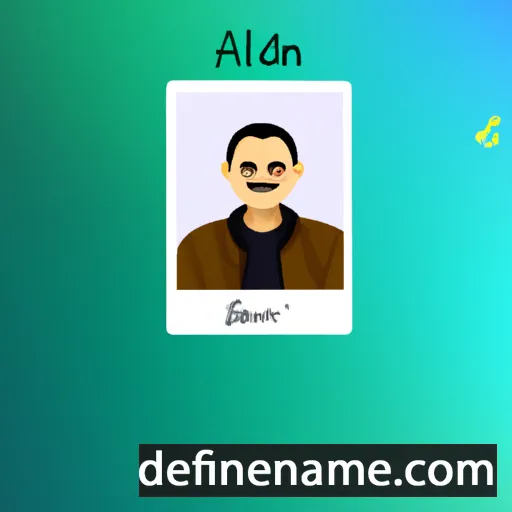 cartoon of the name Adalin