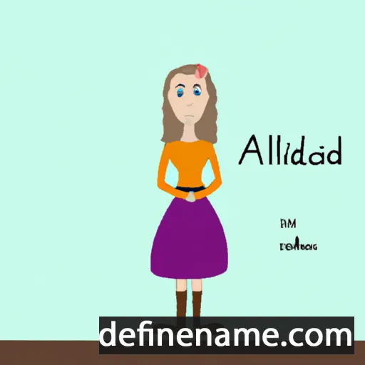 cartoon of the name Adalind