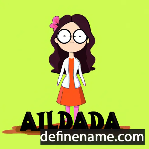 cartoon of the name Adalinda