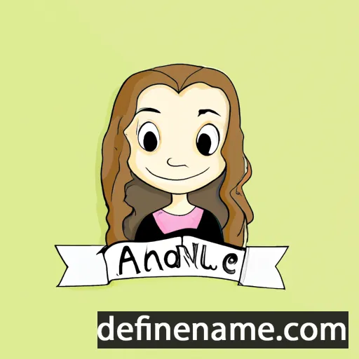 cartoon of the name Adalinde