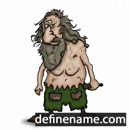 cartoon of the name Adalman