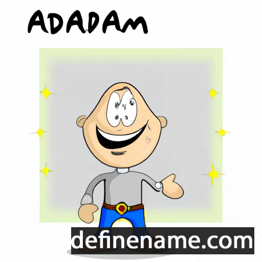 cartoon of the name Adalram