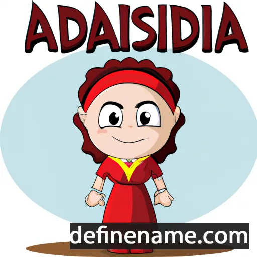 Adalsinda cartoon