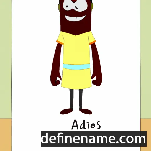 cartoon of the name Adalsindis