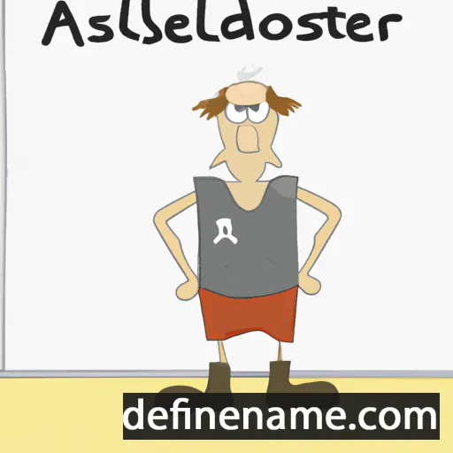 Adalstein cartoon