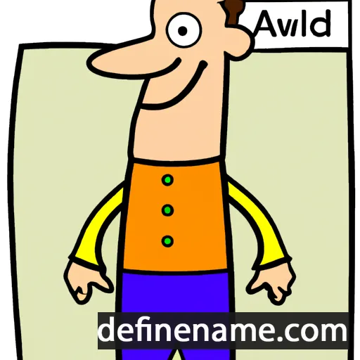 cartoon of the name Adalwald