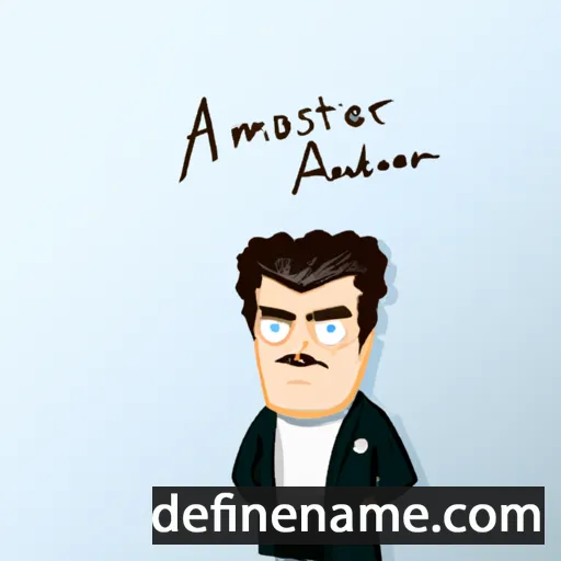 Adamastor cartoon