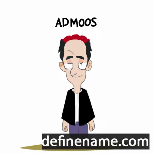 cartoon of the name Adamastos