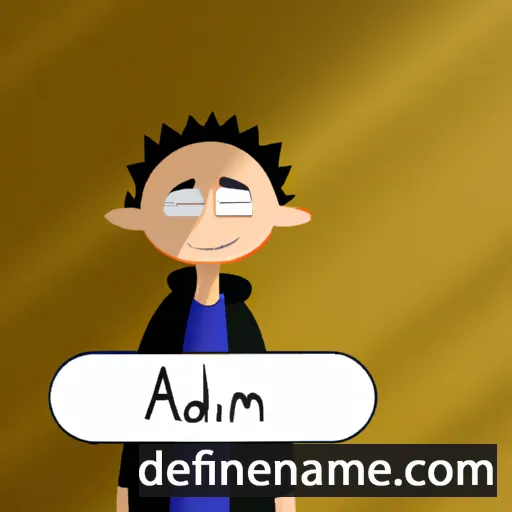 cartoon of the name Adami