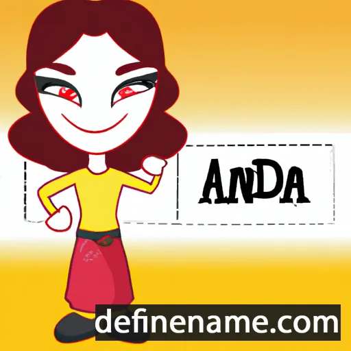 cartoon of the name Adana