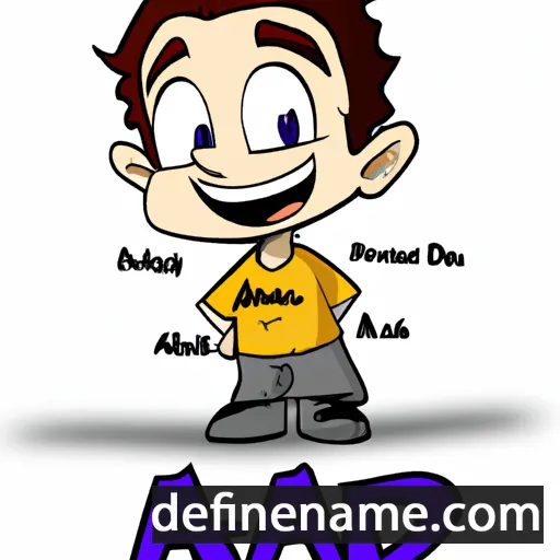 cartoon of the name Adar