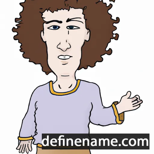 cartoon of the name Adar