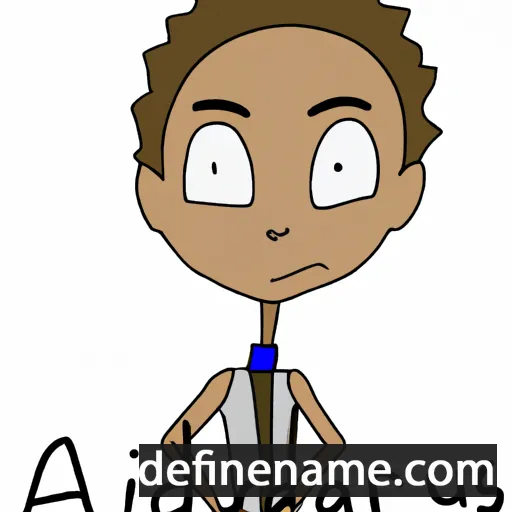 cartoon of the name Adarius