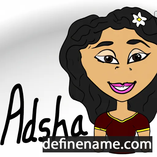 Adasha cartoon