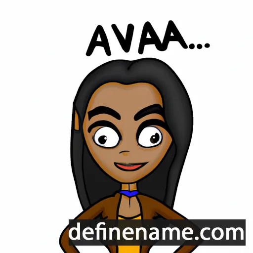 Adavia cartoon