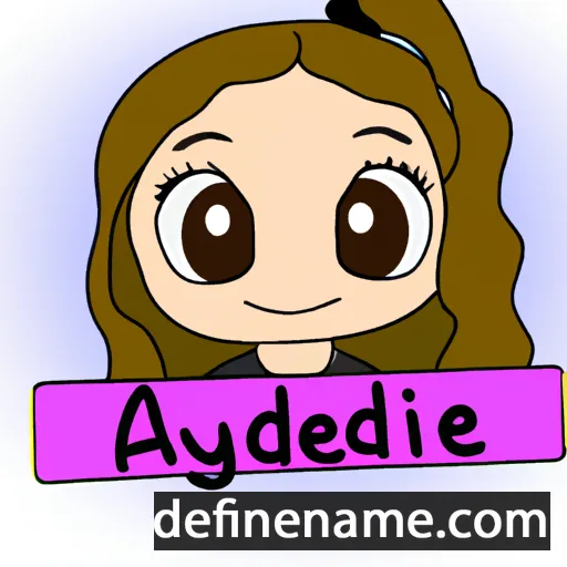 cartoon of the name Addalynne