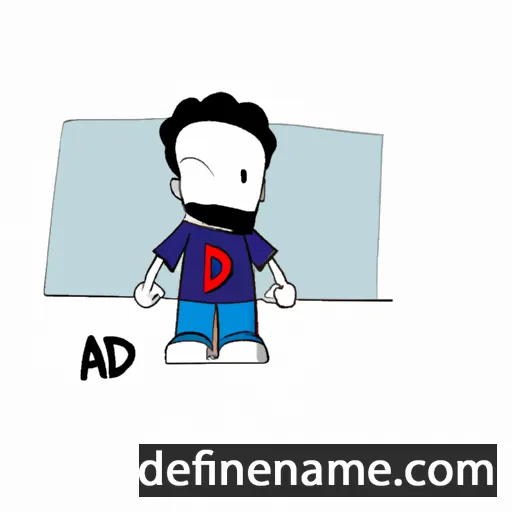 cartoon of the name Addéi