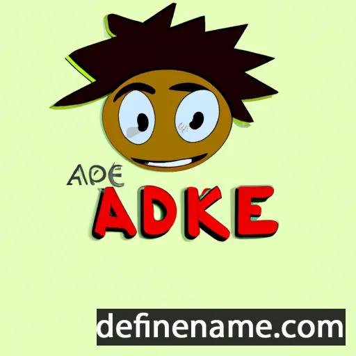 Addeke cartoon