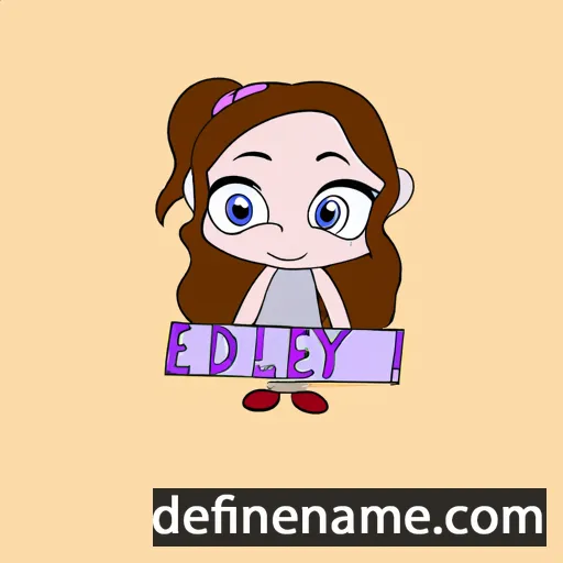 cartoon of the name Addelynn