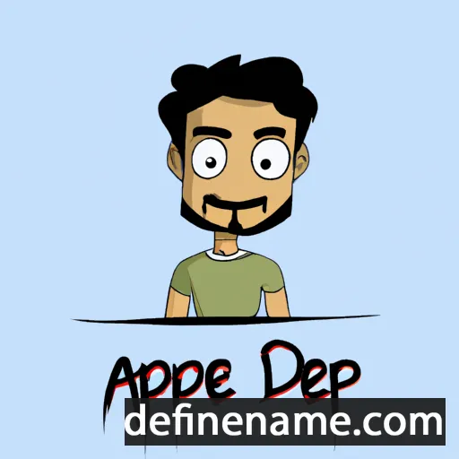 Adeep cartoon