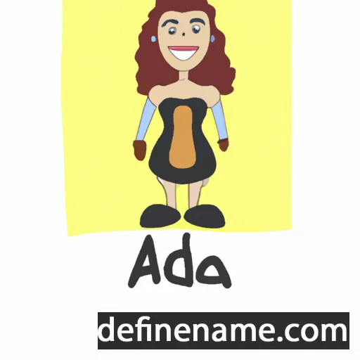 Adeia cartoon