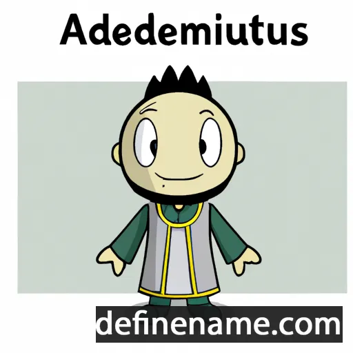 cartoon of the name Adeimantus