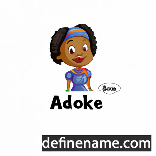 Adejoke cartoon