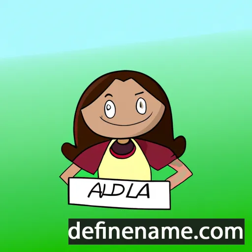 Adelaìda cartoon