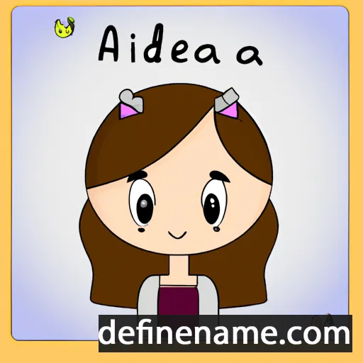 cartoon of the name Adelaïda