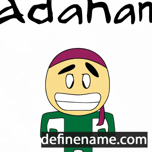 Àdhamh cartoon