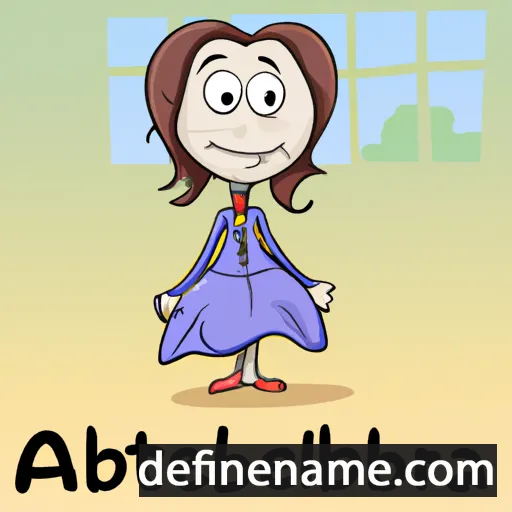 cartoon of the name Adelbertina