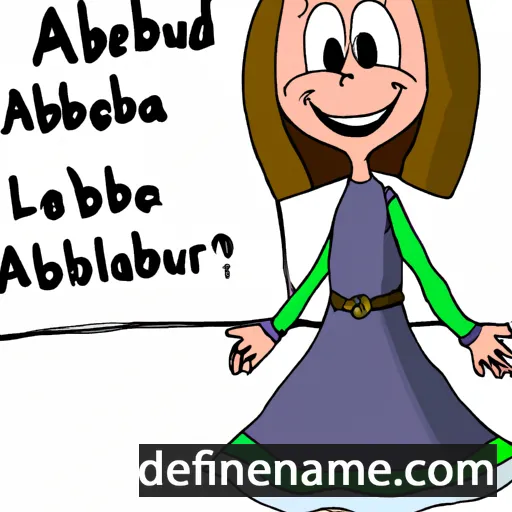 Adelburga cartoon