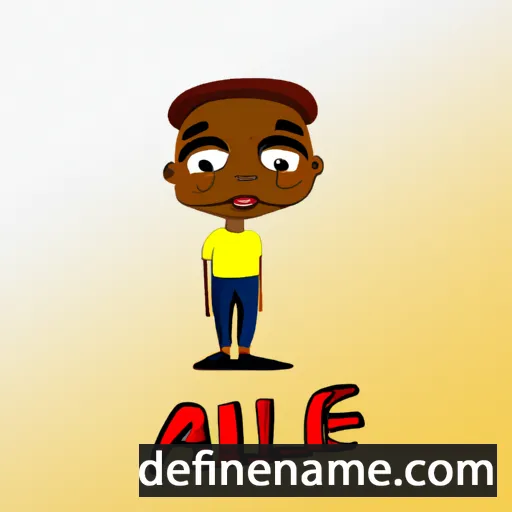 Adeleke cartoon