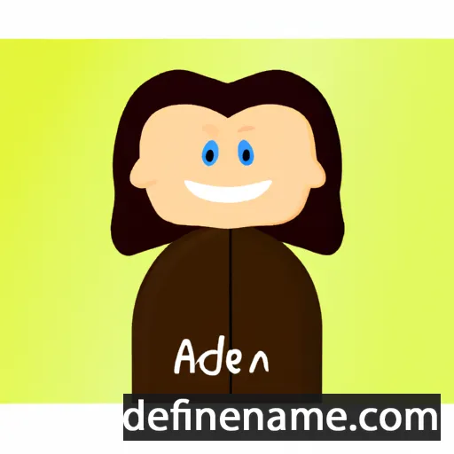 cartoon of the name Adelen