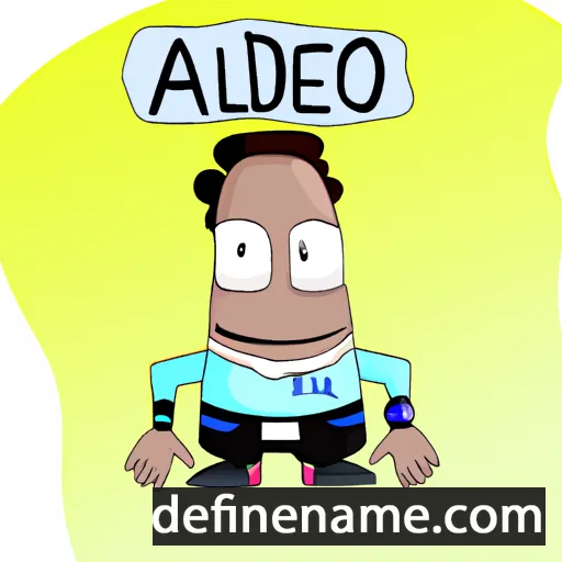 cartoon of the name Adelfo