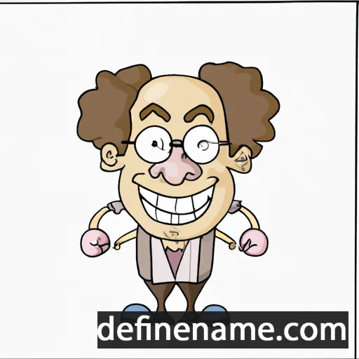 cartoon of the name Adelgonde