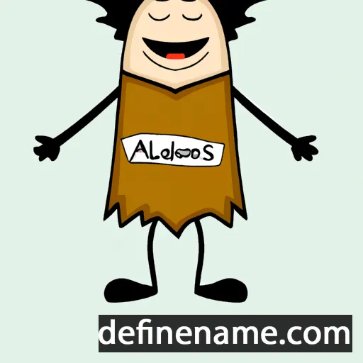 cartoon of the name Adelgondis