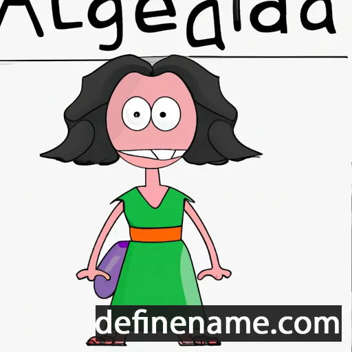 cartoon of the name Adelgunda