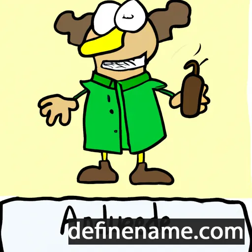 cartoon of the name Adelgunde