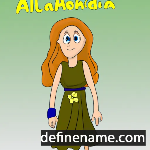 cartoon of the name Adelhelma