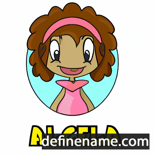 Adelicia cartoon