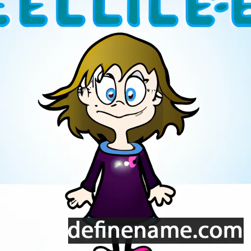 cartoon of the name Adelie