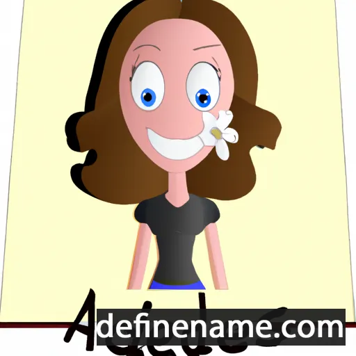 cartoon of the name Adelies