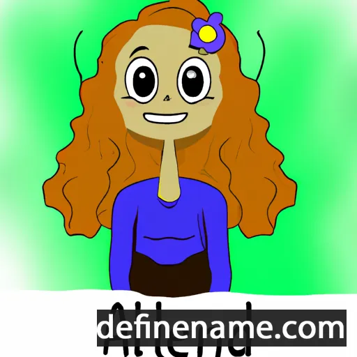 cartoon of the name Adelind